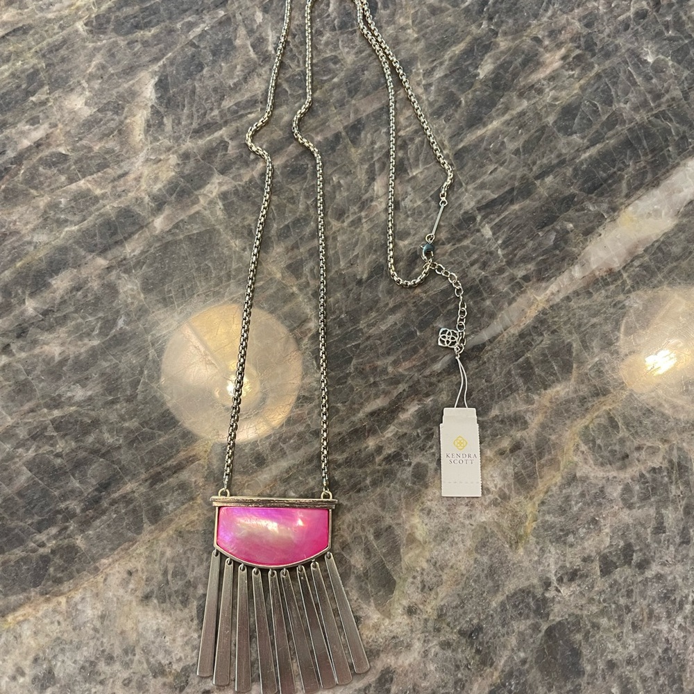 Kendra Scott Silver Necklace NWT